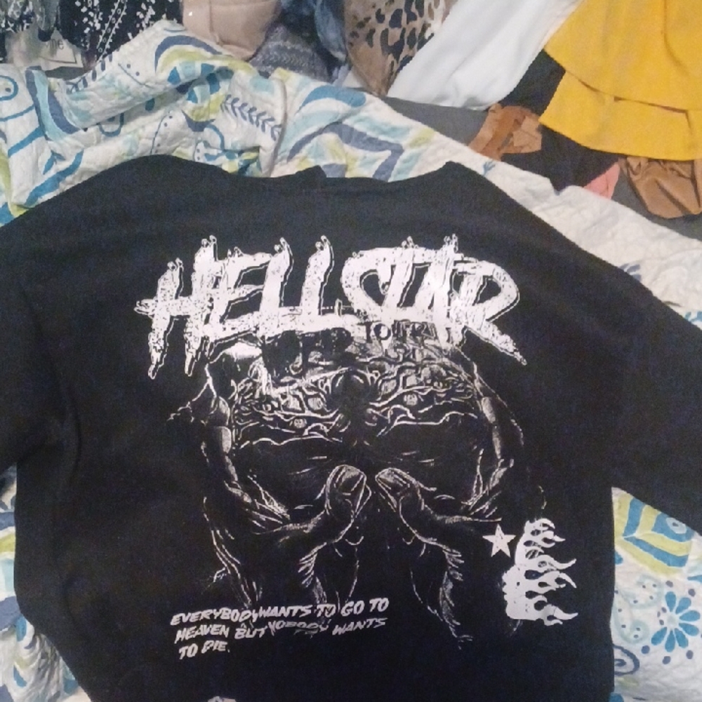 Hellstar Black Kids Hoodie